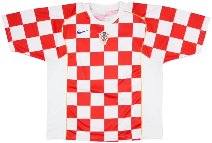 2004-06 Croatia Basic Home Shirt - 8/10 - (M)