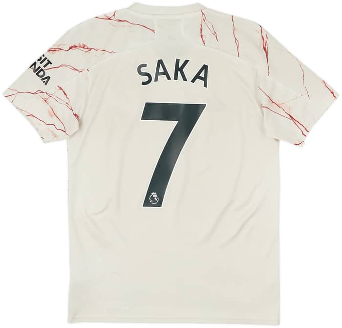 2020-21 Arsenal Camiseta de visitante Saka #7 - 5/10 - (S)