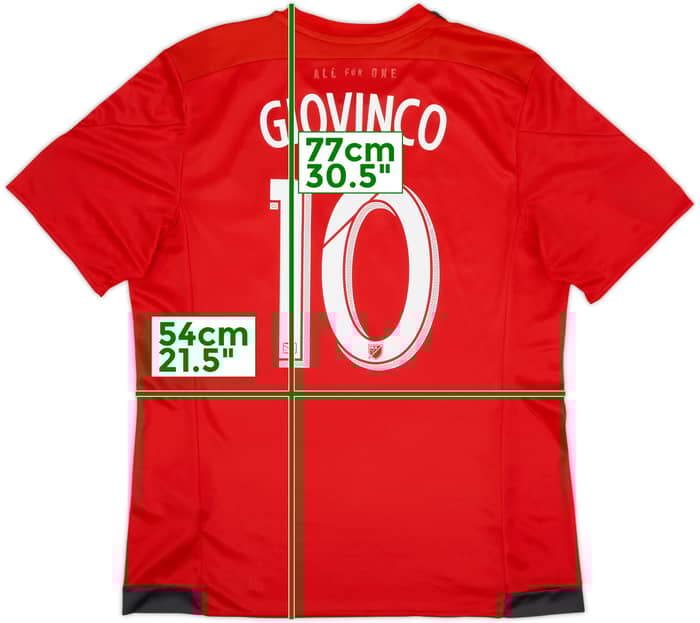 2015-16 Toronto Authentic Home Shirt Giovinco #10 - 8/10 - (XL)