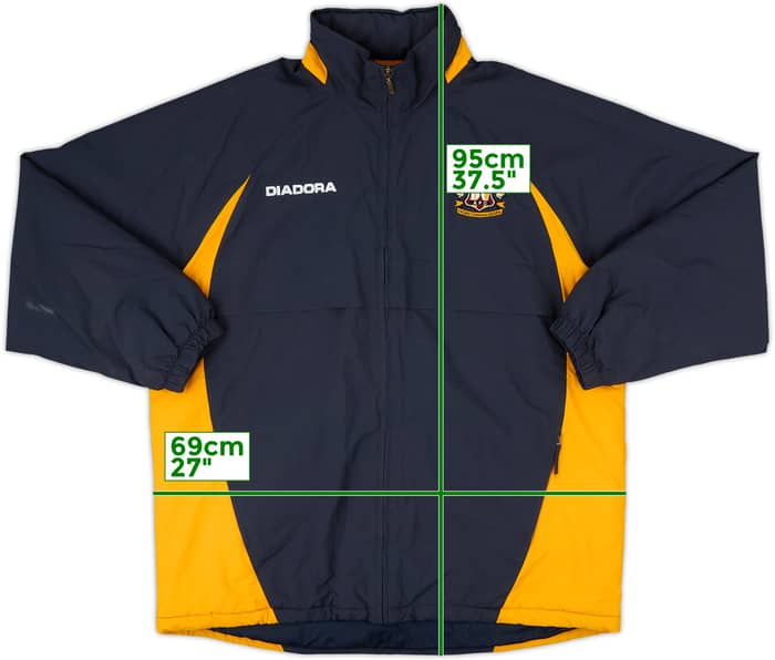 2003-04 Bradford City Diadora Track Jacket - 8/10 - (L)