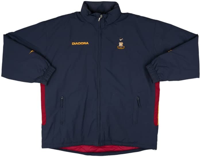 2003-04 Bradford City Diadora Hooded Rain Jacket - 8/10 - (XL)