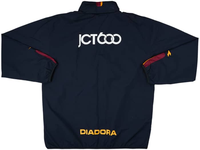 2003-04 Bradford City Diadora 1/4 Zip Hooded Rain Jacket - 8/10 - (XL)