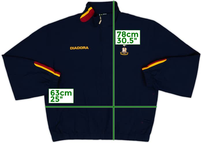 2003-04 Bradford City Diadora Track Jacket - 10/10 - (XL)
