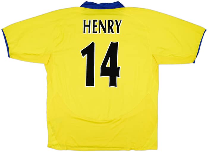 2003-05 Arsenal Away Shirt Henry #14 - 9/10 - (XXL)