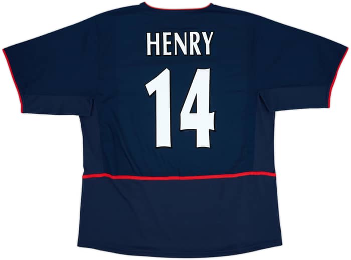 2002-04 Arsenal Camiseta Visitante Henry #14 - 8/10 - (XL)