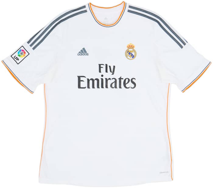 2013-14 Real Madrid Home Shirt Ronaldo #7 - 6/10 - (XL)