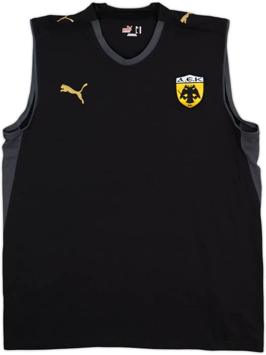2008-09 AEK Athens Puma Training Vest - 8/10 - (XL)