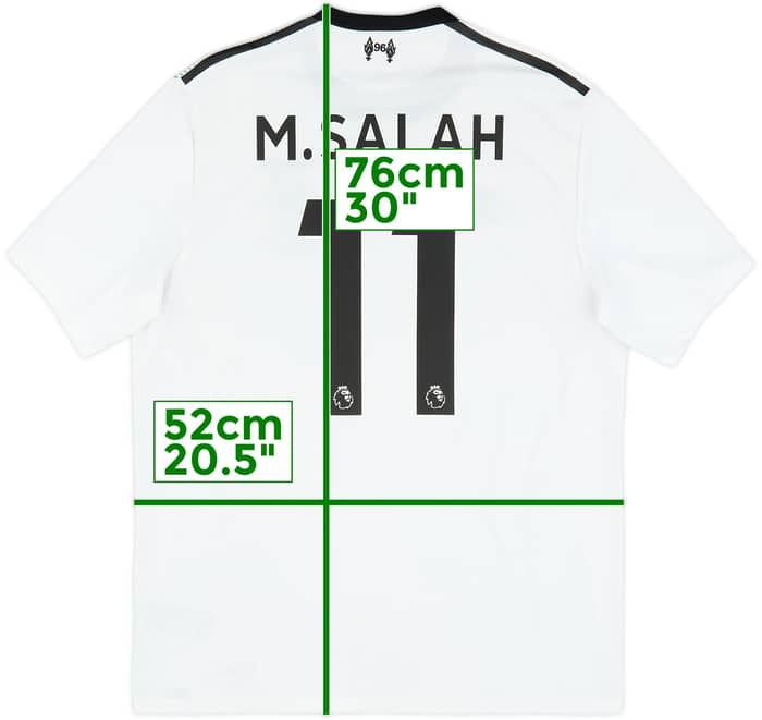 2017-18 Liverpool Away Shirt M.Salah #11 - 8/10 - (M)