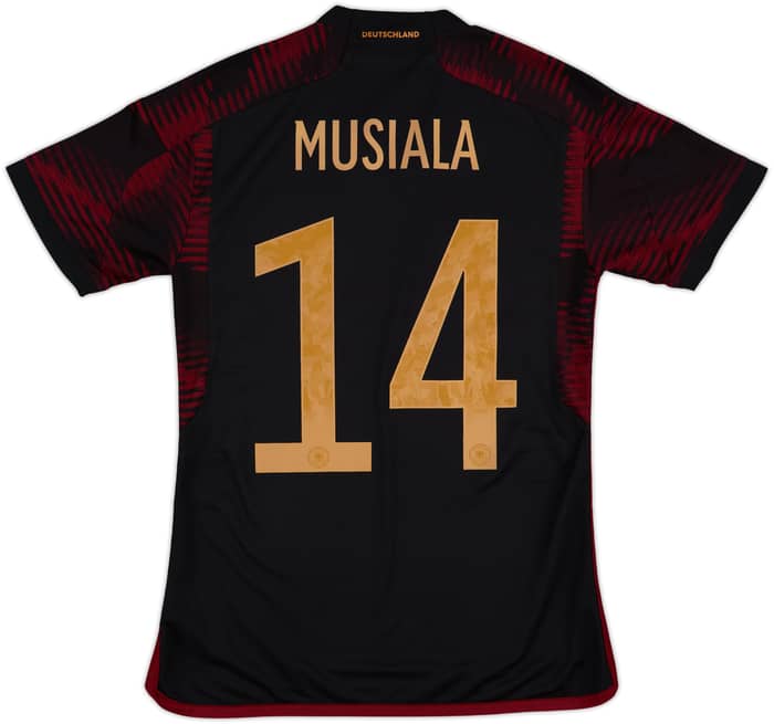 2022-23 Germany Away Shirt Musiala #14 - 9/10 - (XS)