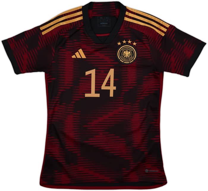 2022-23 Germany Away Shirt Musiala #14 - 9/10 - (XS)