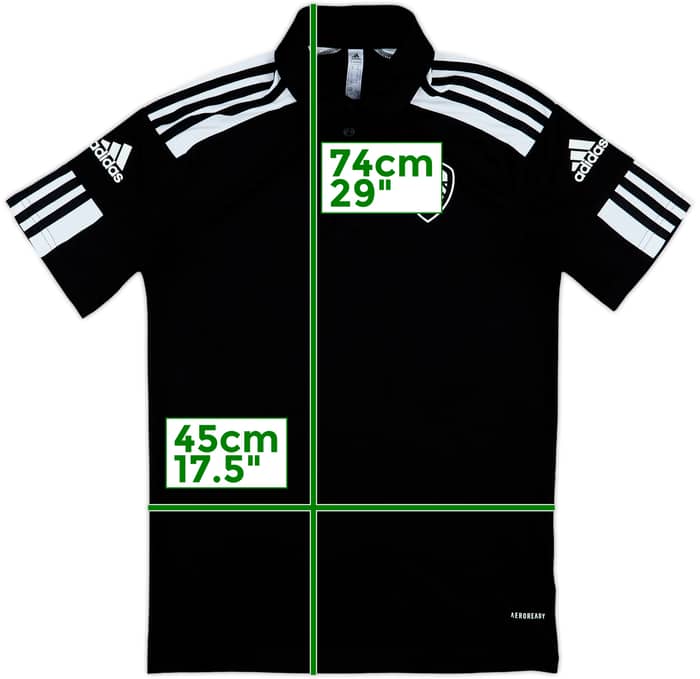 2021-22 Leeds adidas Training Shirt - 7/10 - (XS)