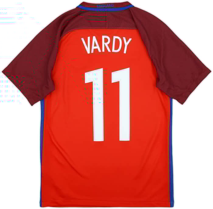 2016-17 England Away Shirt Vardy #11 - 8/10 - (S)