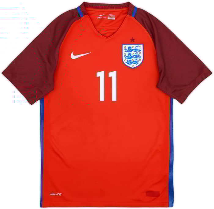 2016-17 England Away Shirt Vardy #11 - 8/10 - (S)