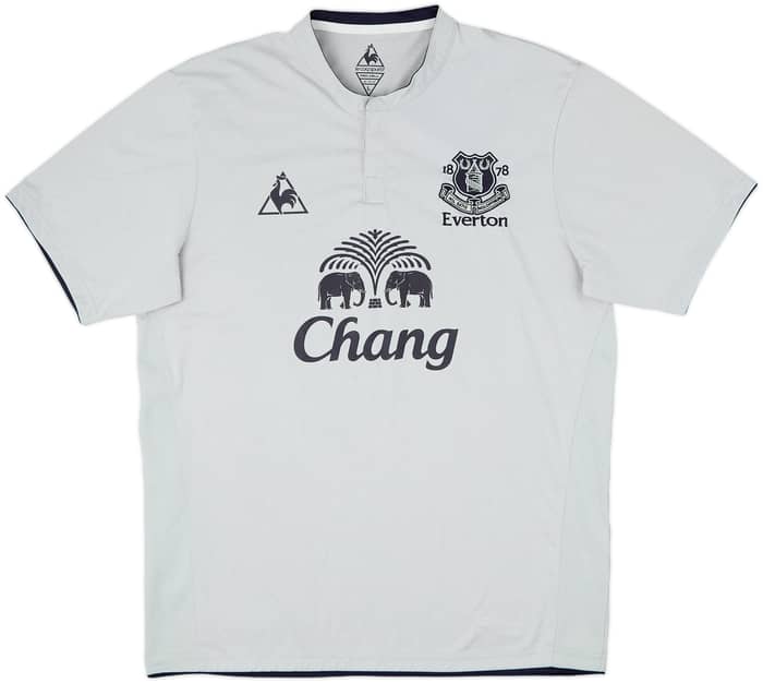 2011-12 Everton Third Shirt Baines #3 - 8/10 - (L)