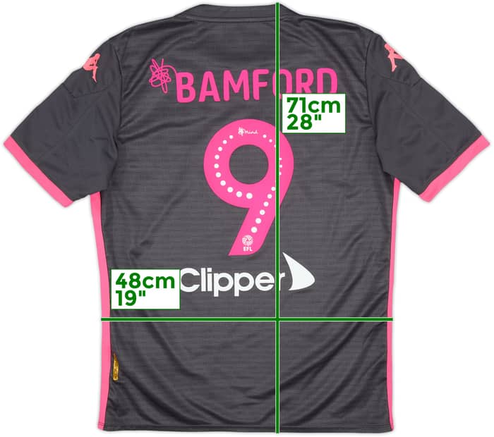 2019-20 Leeds United Away Shirt Bamford #9 - 8/10 - (M)