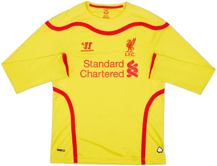 2014-15 Liverpool Away L/S Shirt Coutinho #10 - 6/10 - (S)