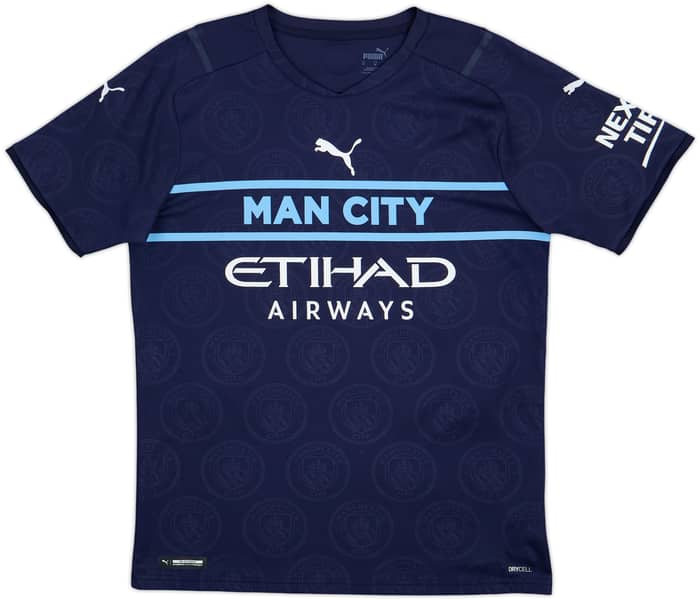 2021-22 Manchester City Third Shirt De Bruyne #17 - 8/10 - (M)