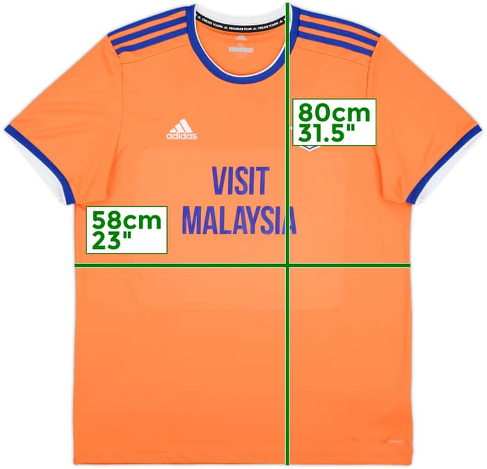 2019-21 Cardiff Away Shirt - 8/10 - (XL)
