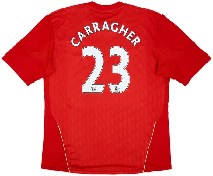 2010-12 Liverpool Home Shirt Carragher #23 - 5/10 - (XXL)