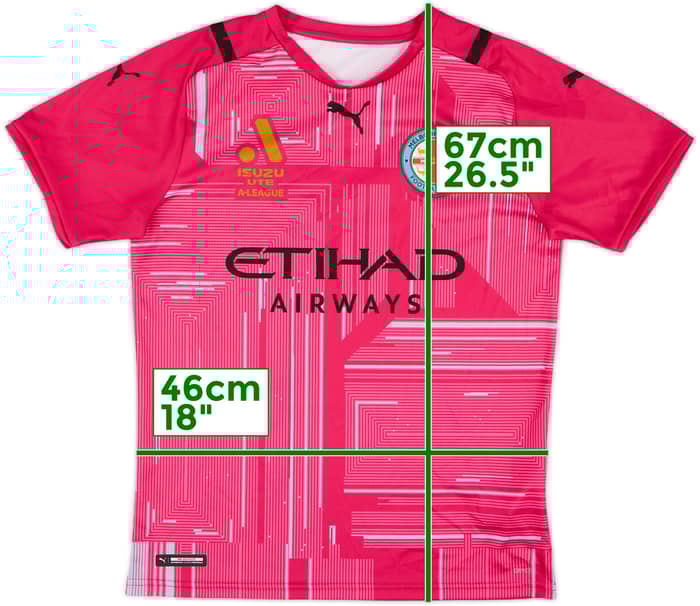 2021-22 Melbourne City GK S/S Shirt - 9/10 - (M)