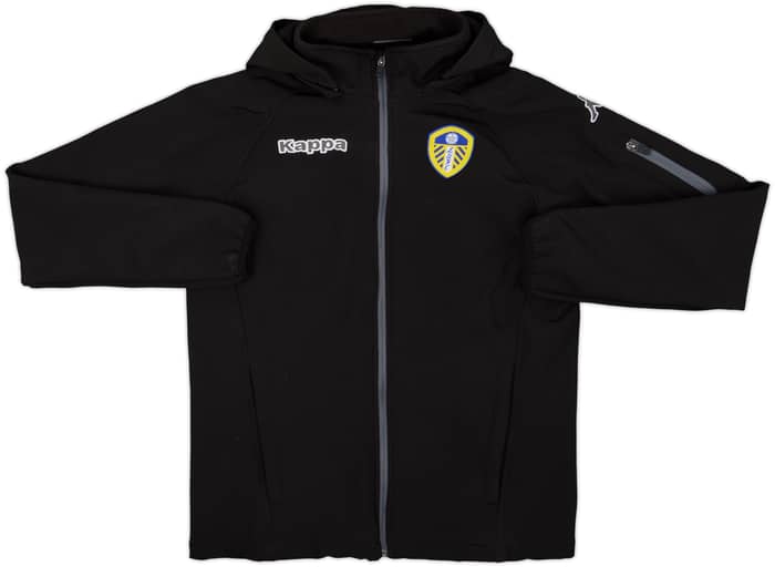 Sudadera con capucha y cierre Kappa del Leeds United 2016-17 - 7/10 - (M)