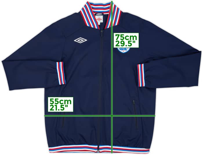 2012-13 England Umbro Track Jacket - 9/10 - (L)