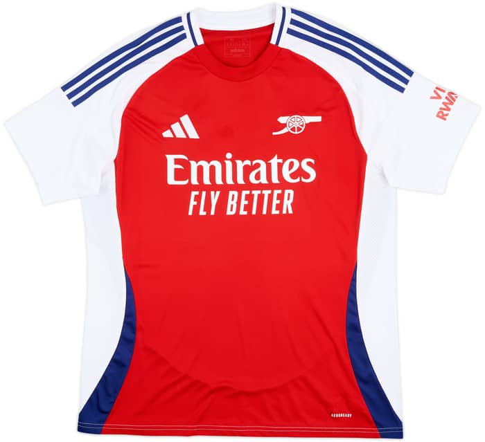 2024-25 Arsenal Home Shirt Rice #41 - 9/10 - (XL)