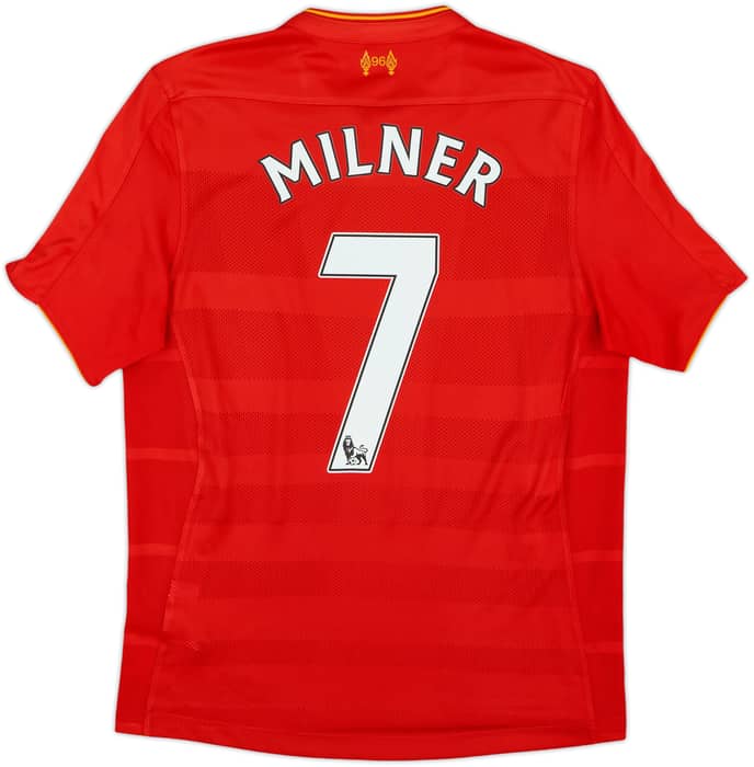 2016-17 Liverpool Home Shirt Milner #7 - 6/10 - (S)