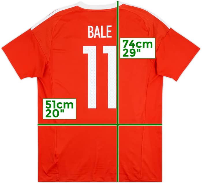 2016-17 Wales Home Shirt Bale #11 - 7/10 - (L)