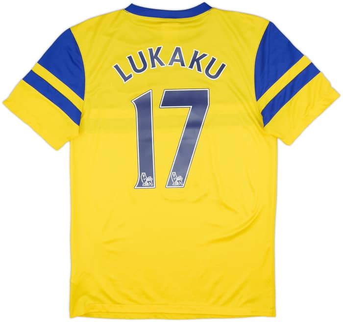 2013-14 Everton Away Shirt Lukaku #17 - 7/10 - (S)