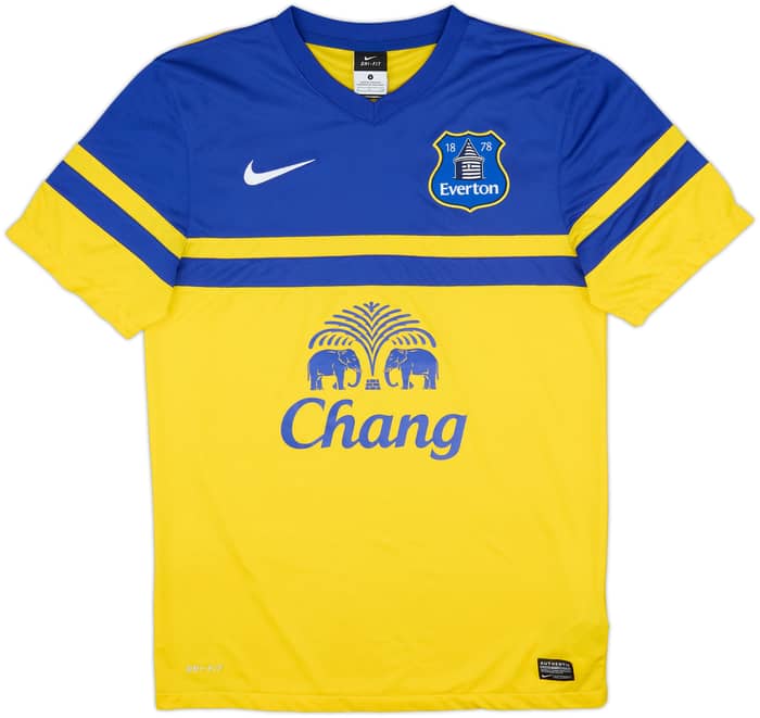 2013-14 Everton Away Shirt Lukaku #17 - 7/10 - (S)