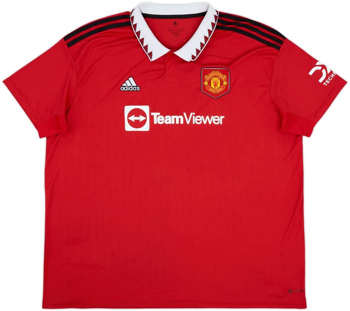 2022-23 Manchester United Home Shirt Ronaldo #7 - 8/10 - (3XL)