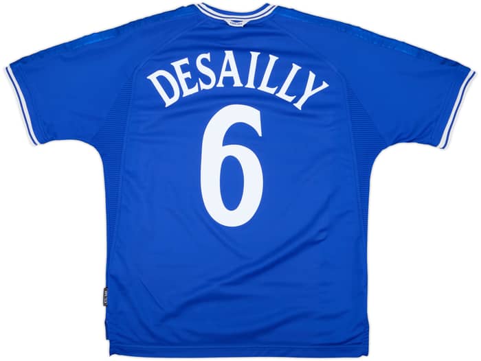 1999-01 Chelsea Home Shirt Desailly #6 - 8/10 - (L)