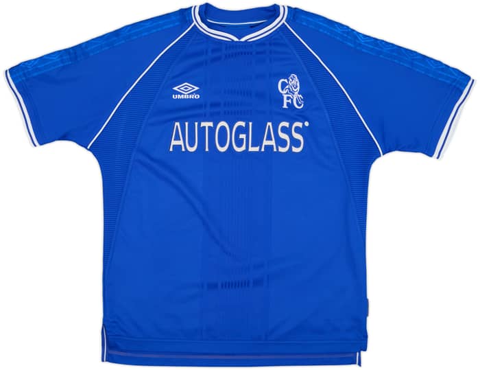 1999-01 Chelsea Home Shirt Desailly #6 - 8/10 - (L)