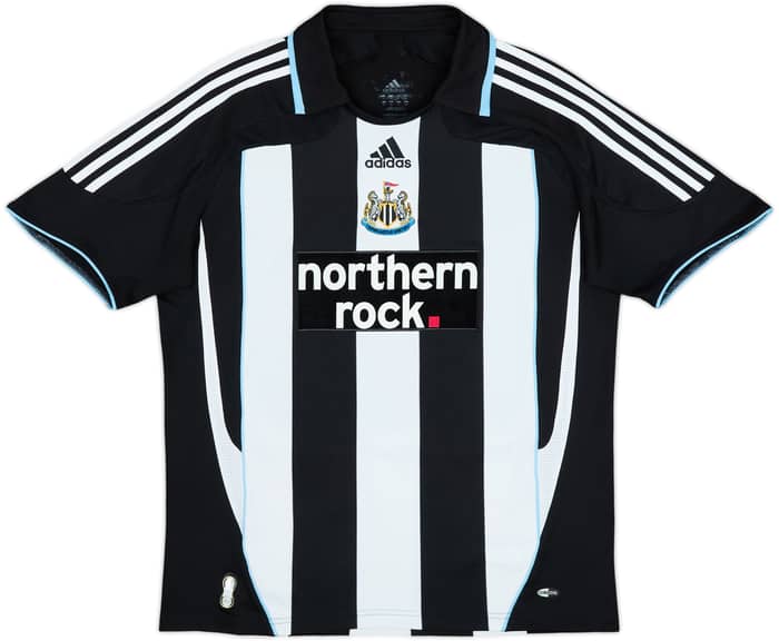 2007-09 Newcastle Home Shirt Ameobi #23 - 7/10 - (M)