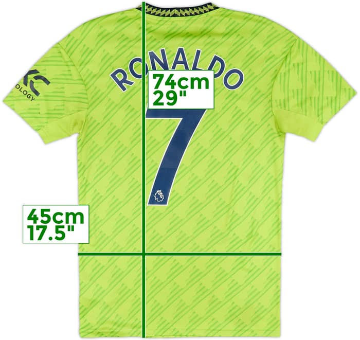 2022-23 Manchester United Third Shirt Ronaldo #7 - 6/10 - (S)