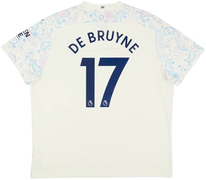 2020-21 Manchester City Third Shirt De Bruyne #17 - 10/10 - (3XL)