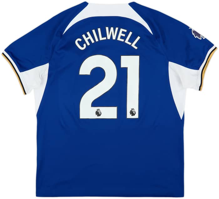 2023-24 Chelsea Home Shirt Chilwell #21 - 8/10 - (XL)
