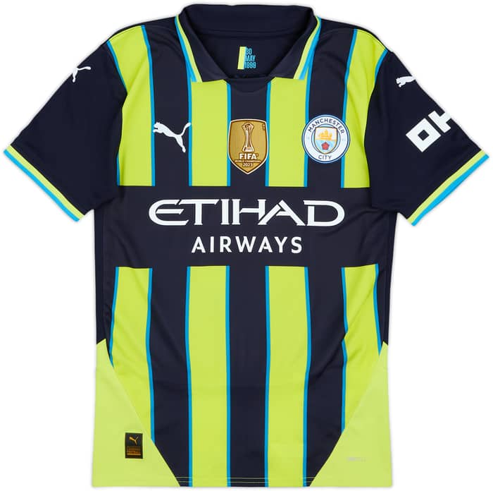 2024-25 Manchester City Away Shirt Haaland #9 - 10/10 - (XS)