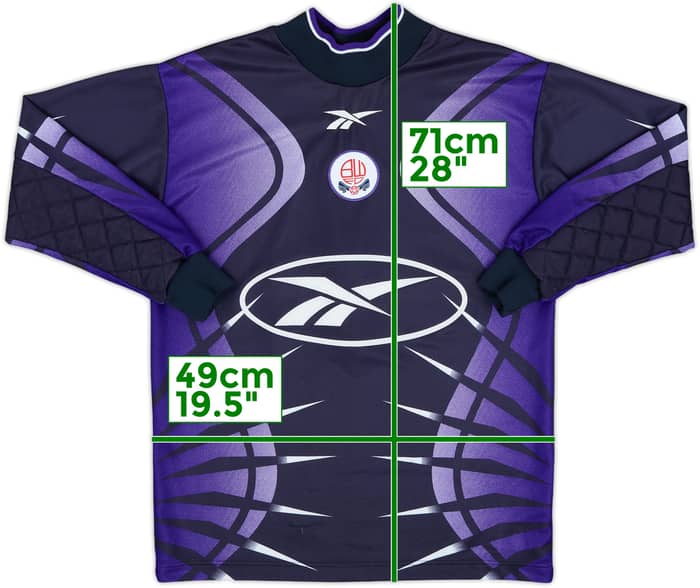 1997-99 Bolton GK Shirt - 9/10 - (Y)