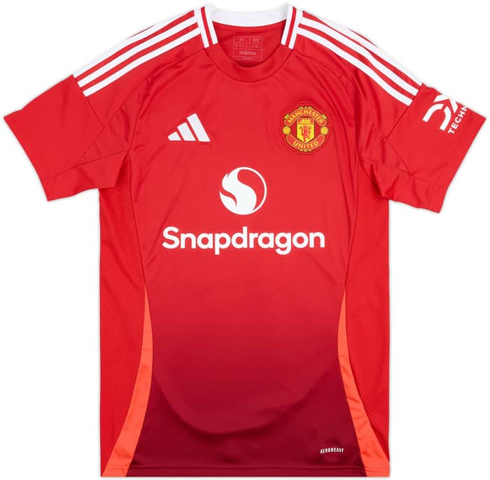 2024-25 Manchester United Home Shirt B.Fernandes #8 - 9/10 - (M)