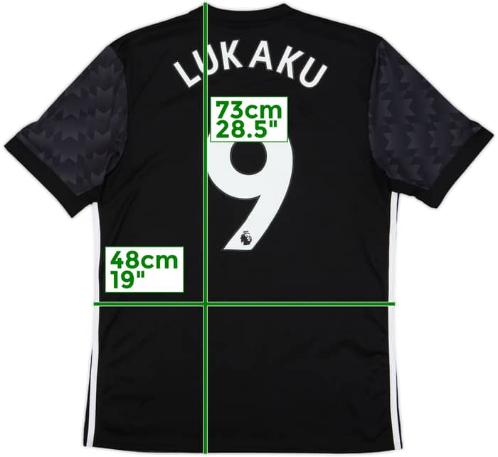 2017-18 Manchester United Away Shirt Lukaku #9 - 7/10 - (M)