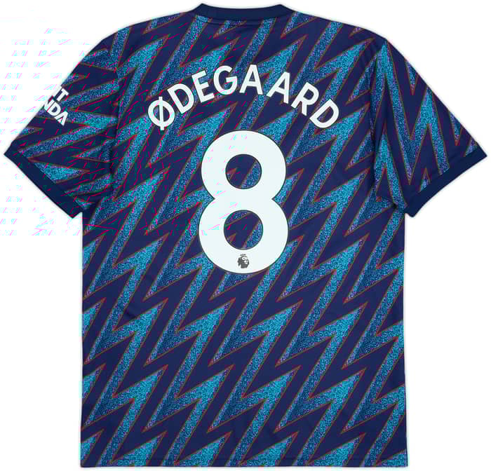 2021-22 Arsenal Third Shirt Odegaard #8 - 9/10 - (M)