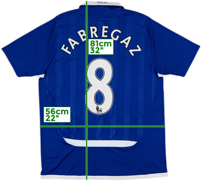 2009-10 Birmingham Home Shirt Fabregaz #8 - 9/10 - (L)