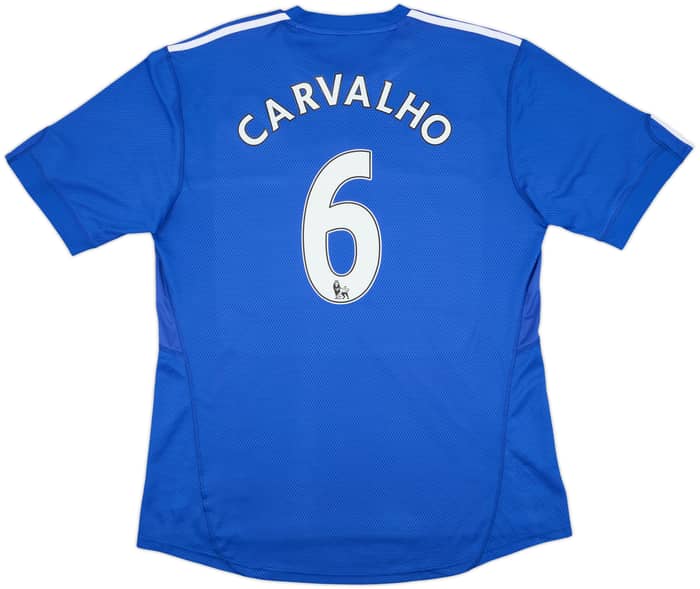 2009-10 Chelsea Home Shirt Carvalho #6 - 6/10 - (L)
