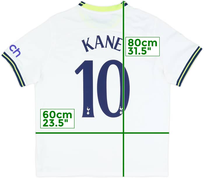 2022-23 Tottenham Home Shirt Kane #10 - 8/10 - (XL)