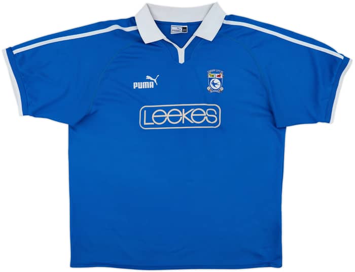 2002-03 Cardiff Home Shirt - 6/10 - (XXL)