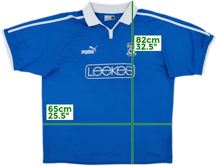 2002-03 Cardiff Home Shirt - 6/10 - (XXL)