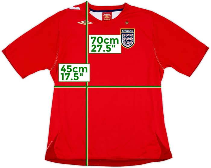 2006-08 England Away Shirt - 8/10 - (Women's L)