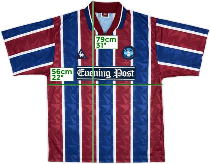 Camiseta de visitante del Swansea City 1996-98 - 9/10 - (L)